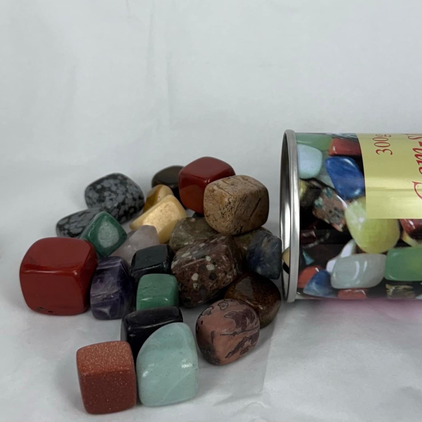 Gemstones in a Tin | Unique Gemstone Gift & Collector Set 2 Gemstones in a Tin | Unique Gemstone Gift & Collector Set - Image 2