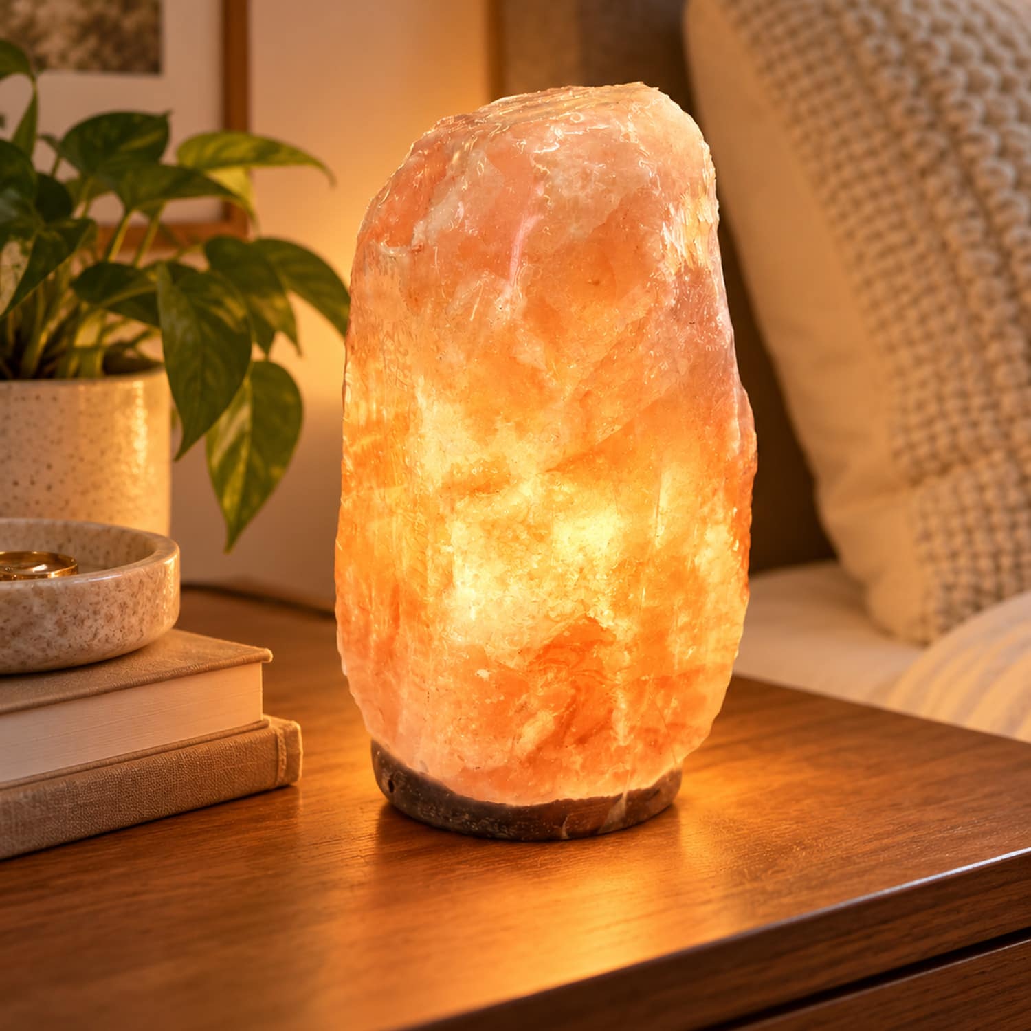 Himalayan Salt Lamp | Natural Pink Salt Crystal Light 1 Himalayan Salt Lamp | Natural Pink Salt Crystal Light