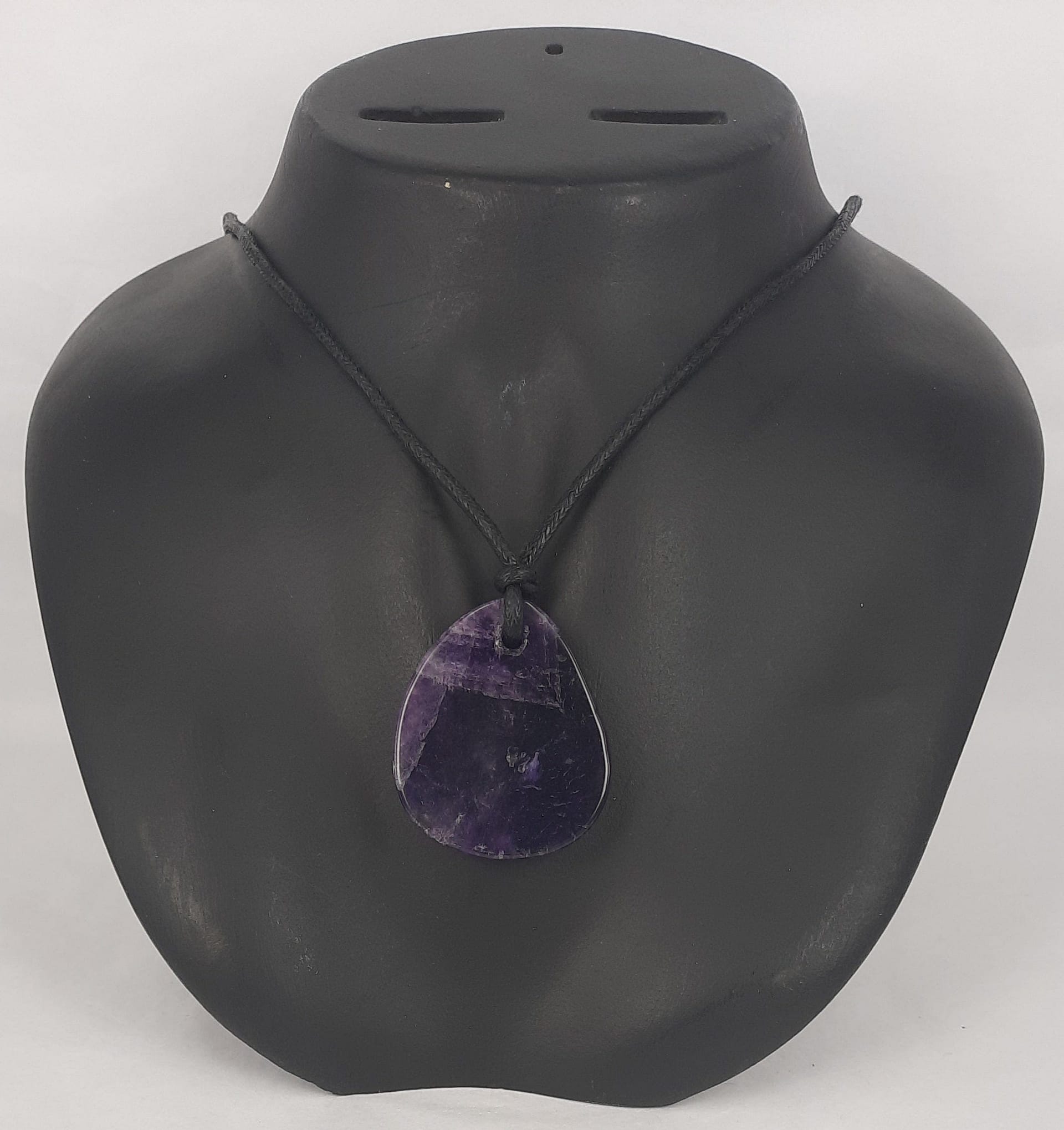Healing Necklace Amethyst Oval 1 Healing Necklace Amethyst Oval